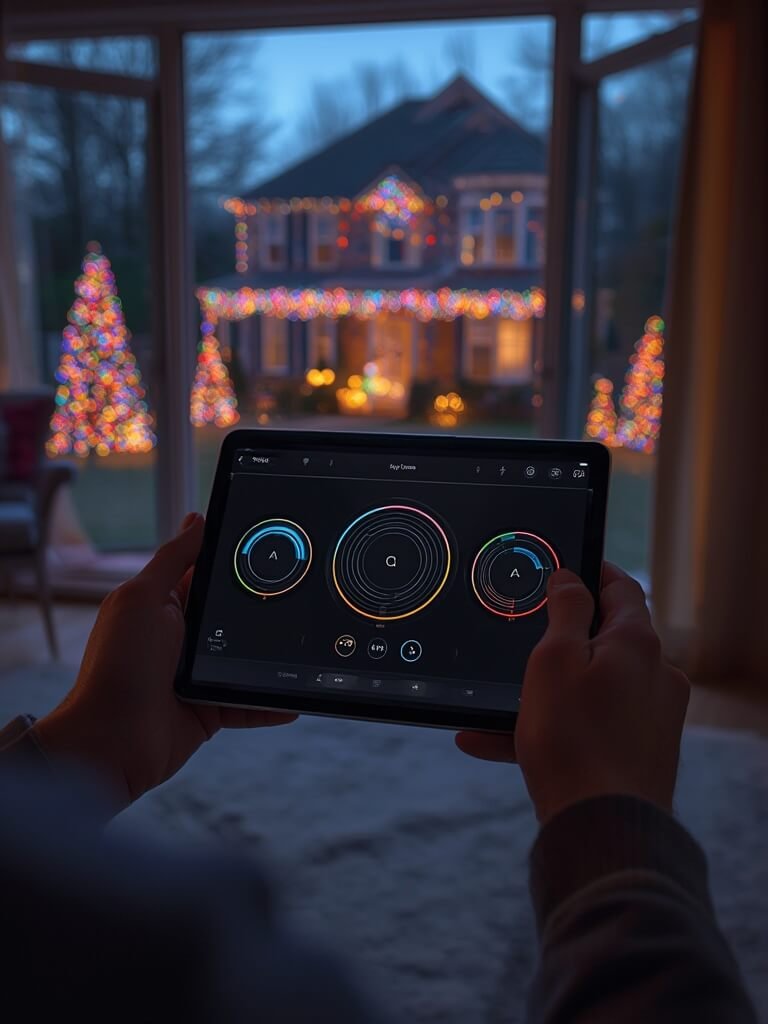 AI Christmas lights - Illustration 2