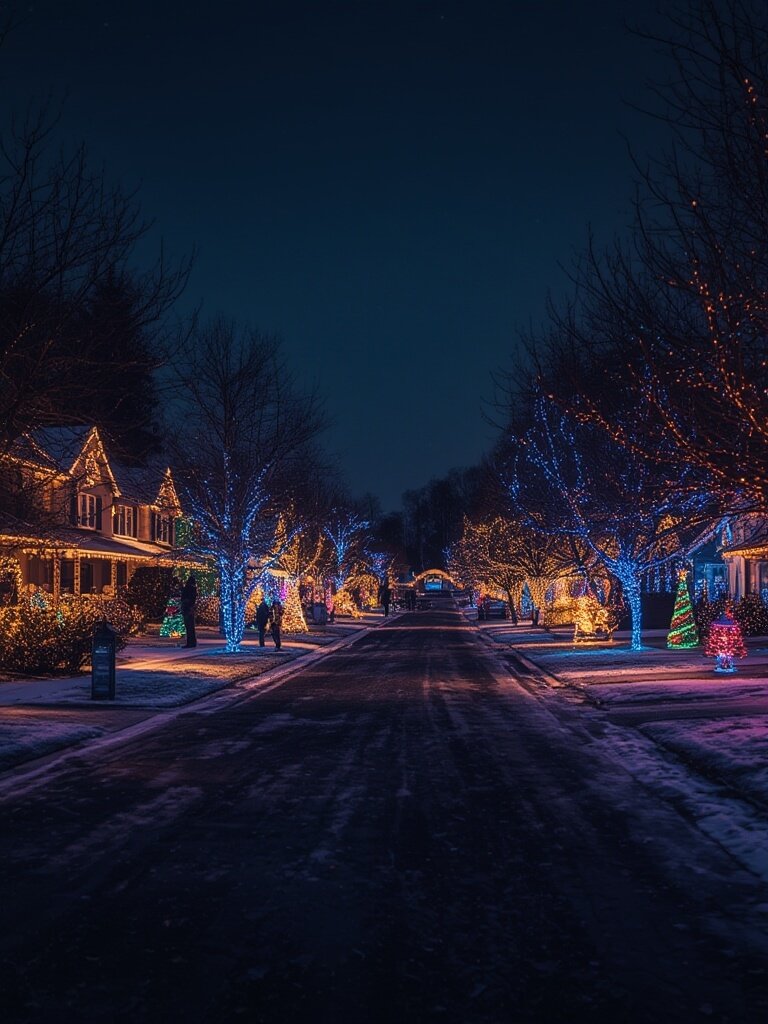 AI Christmas lights - Illustration 3