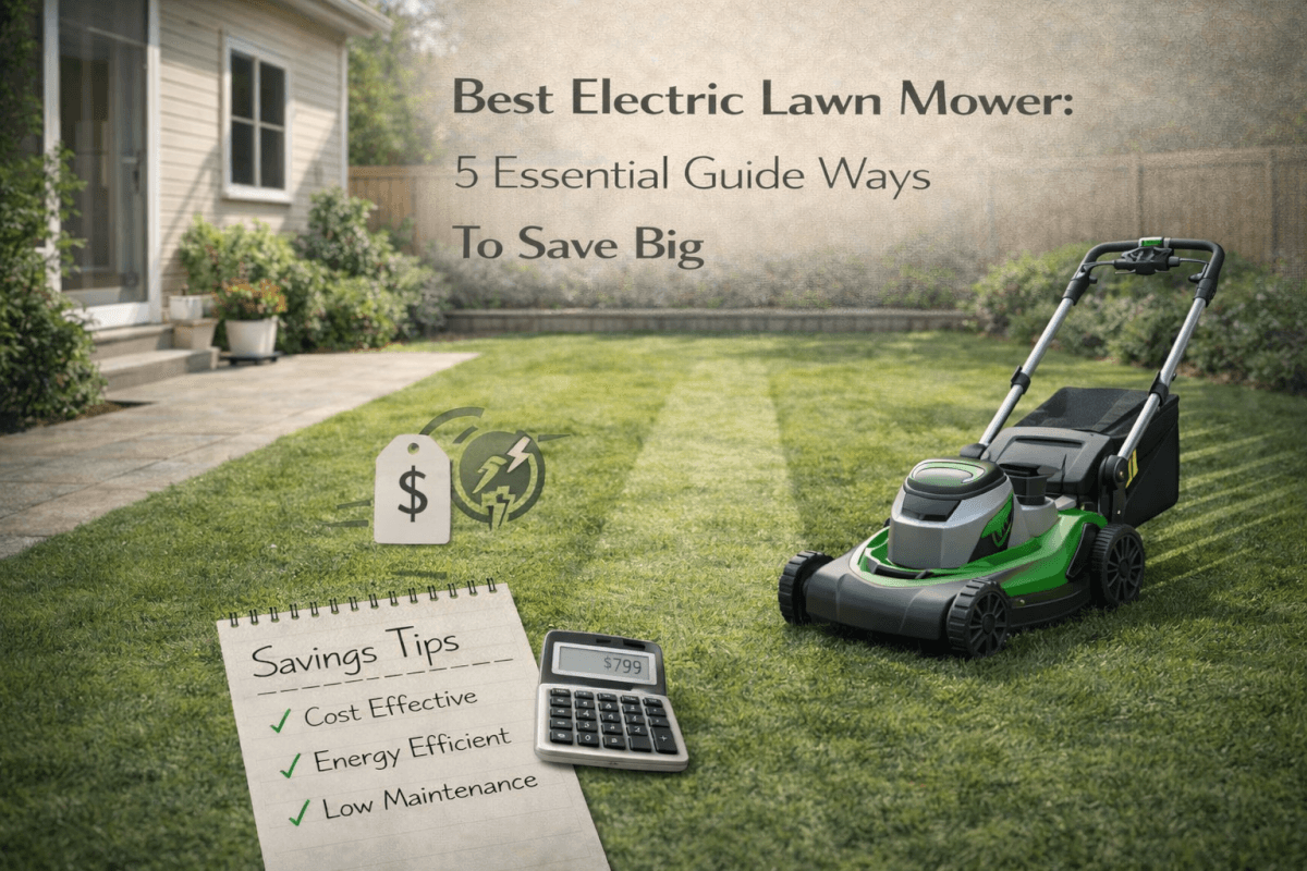 best lawn mower for small yard: 3 Top Proven Ways To Save Time