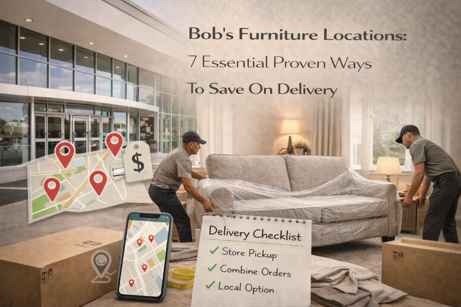 Bob’s Furniture Locations: 7 Essential Proven Ways To Save On Delivery