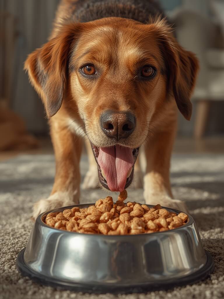 IAMS minichunks dry dog food - bag closeup