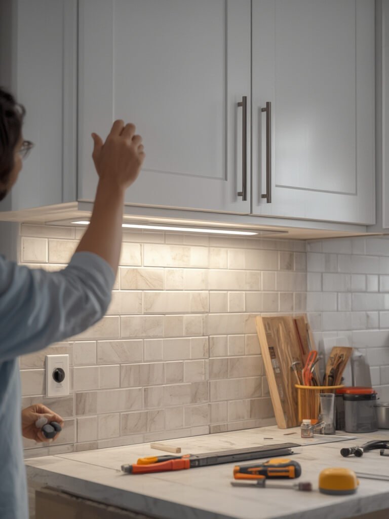 Small kitchen remodel illustration 2