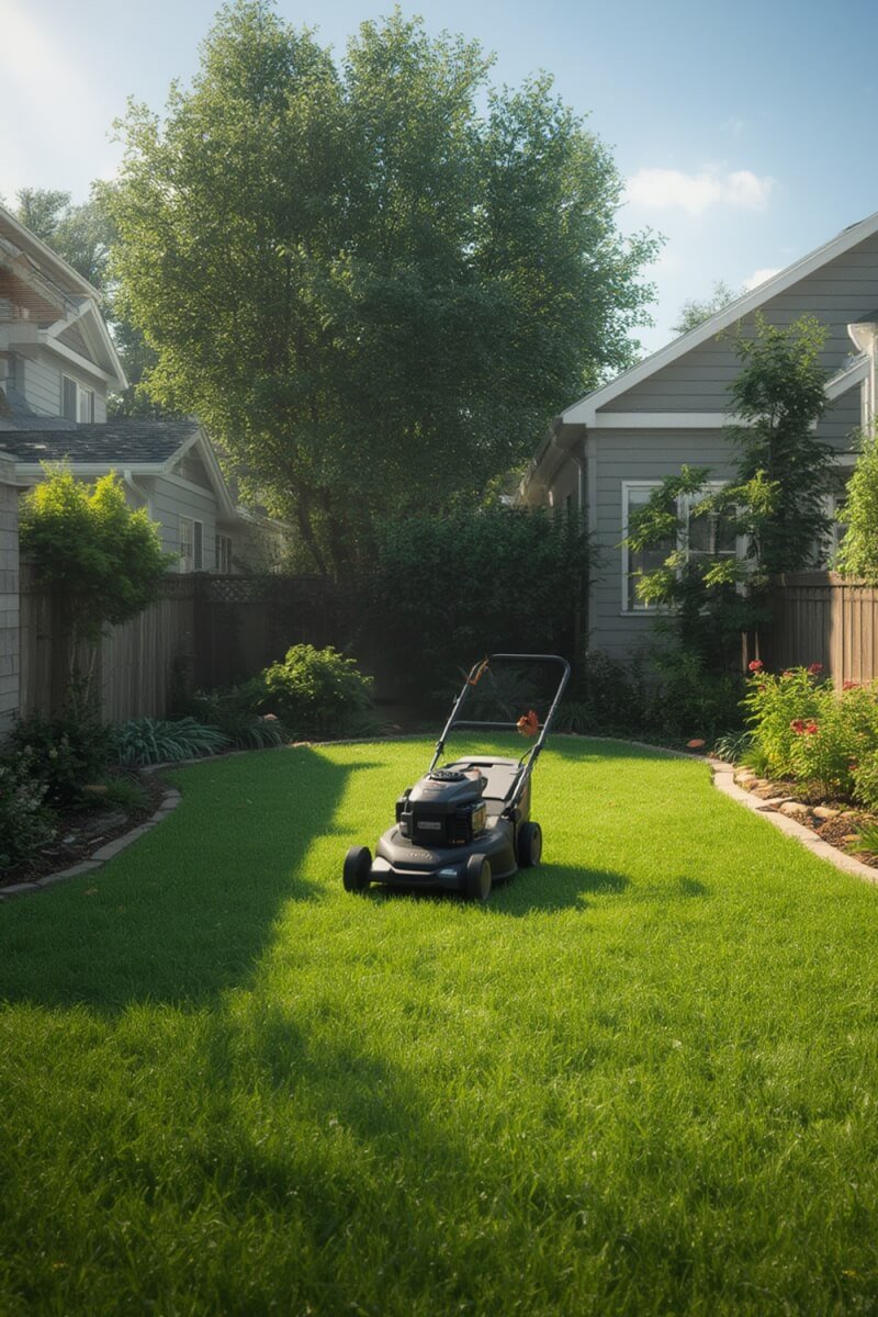 best lawn mower for small yard illustration 1