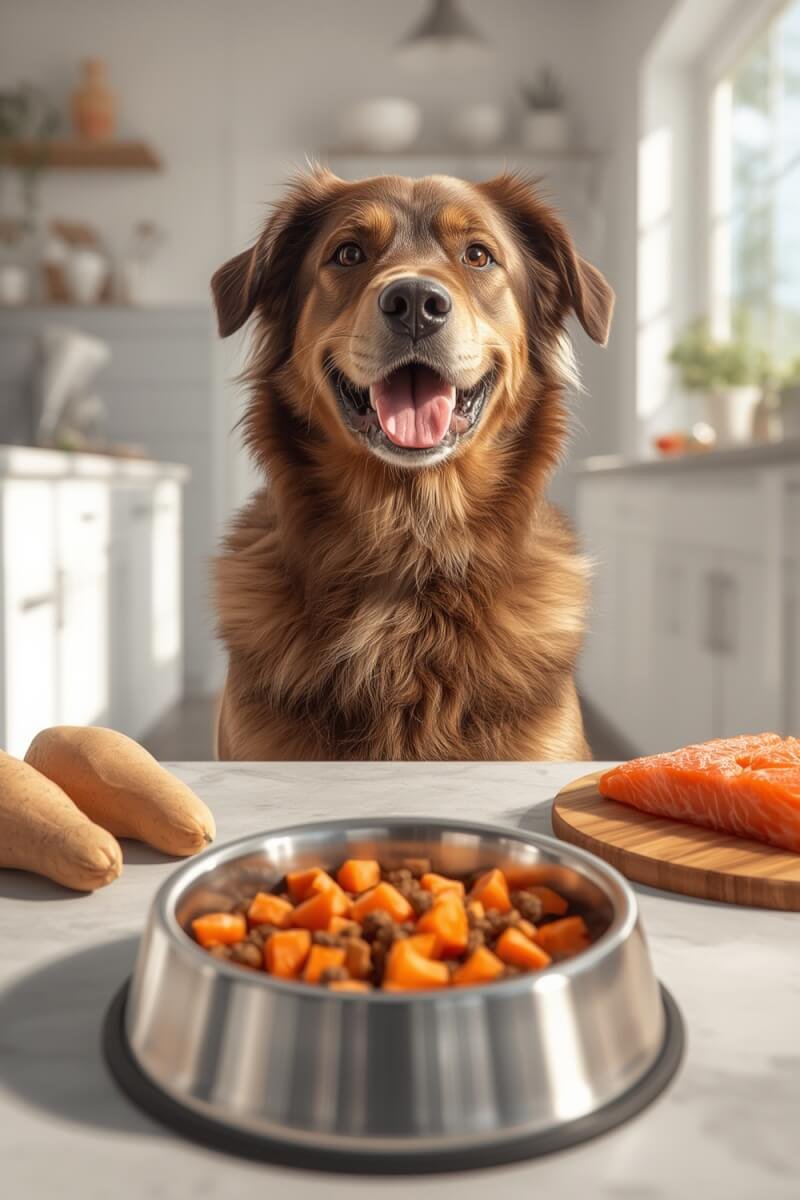 grain free dry dog food Nature's Recipe Salmon Sweet Potato Pumpkin