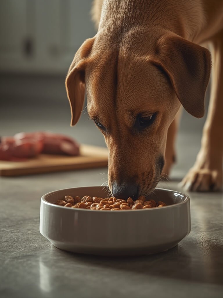 high protein dry dog food closeup - Taste of the Wild bison venison