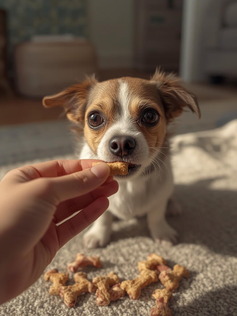 mini dog biscuits crunchy bone-shaped training rewards
