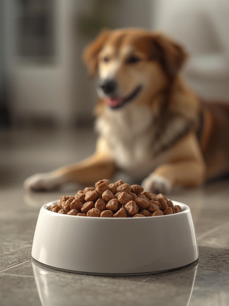 minichunks dog food closeup
