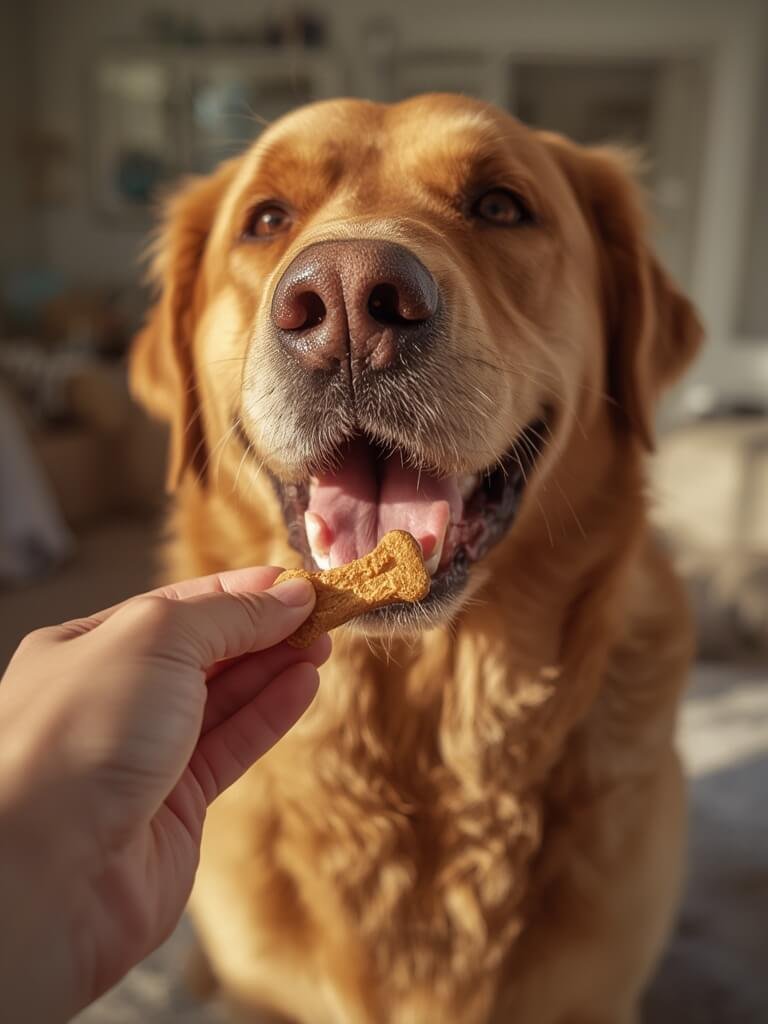peanut butter dog treats for large breeds - Old Mother Hubbard