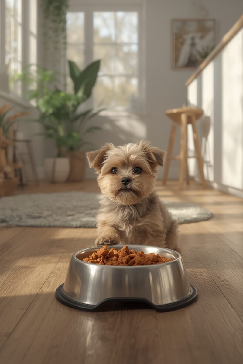 puppy food in bowl - Hill's Science Diet