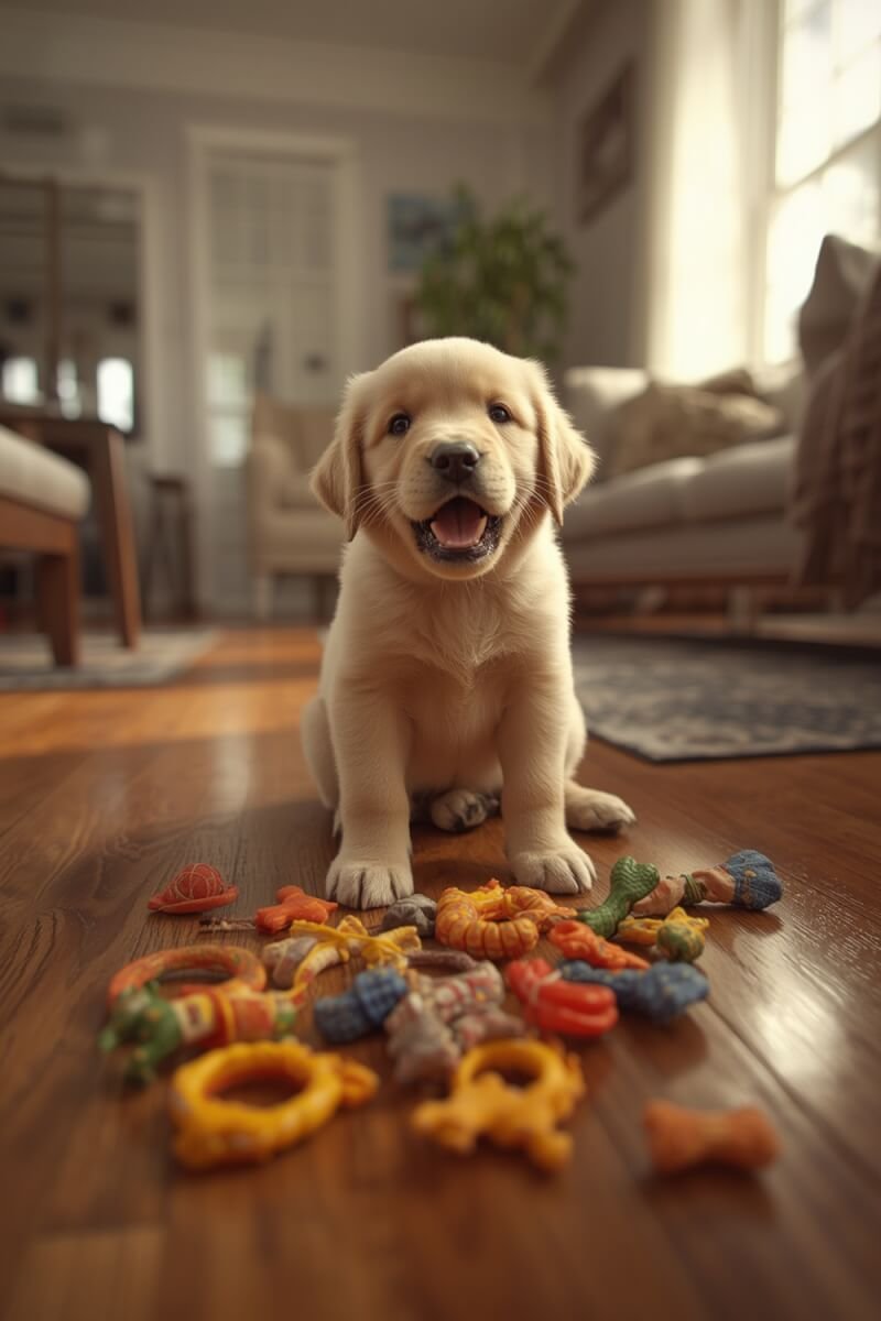 Puppy Teething: 6 Ultimate Steps For Amazing Relief In 2026 1 puppy teething with n-bone ring relieves sore gums