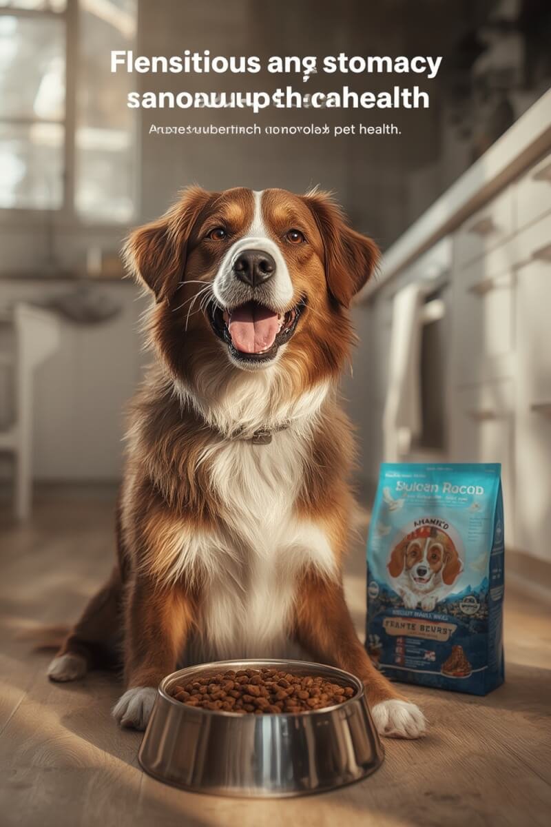 sensitive stomach dog food open in kitchen for dogs with skin sensitivity