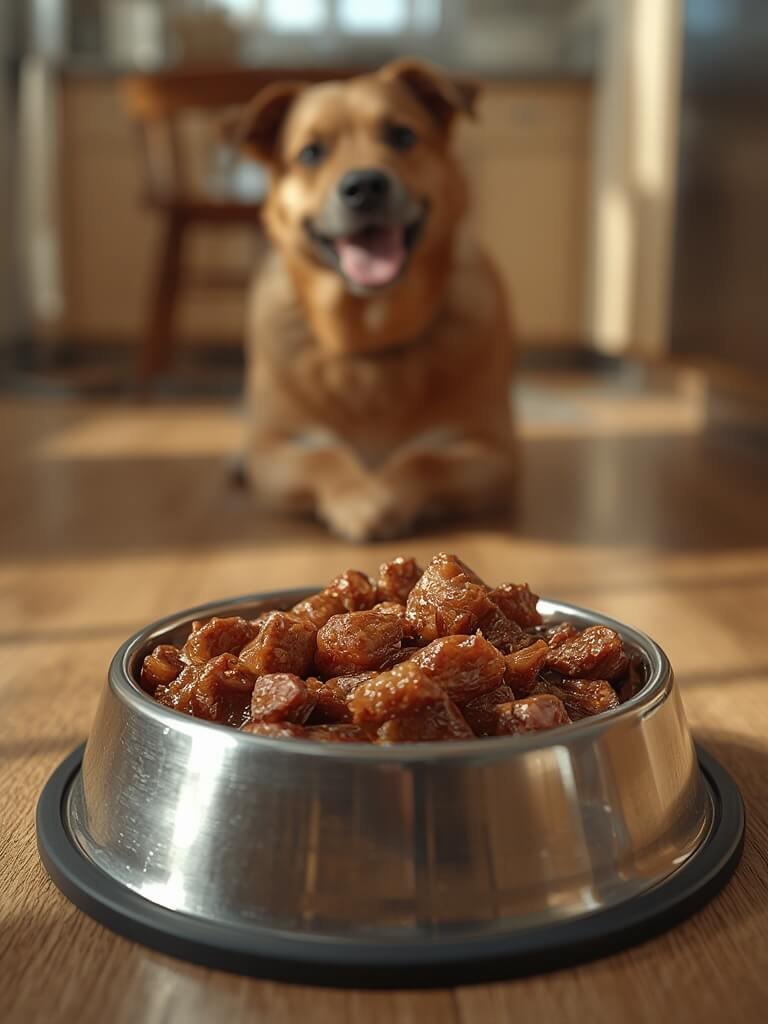 wet dog food in steak variety pack