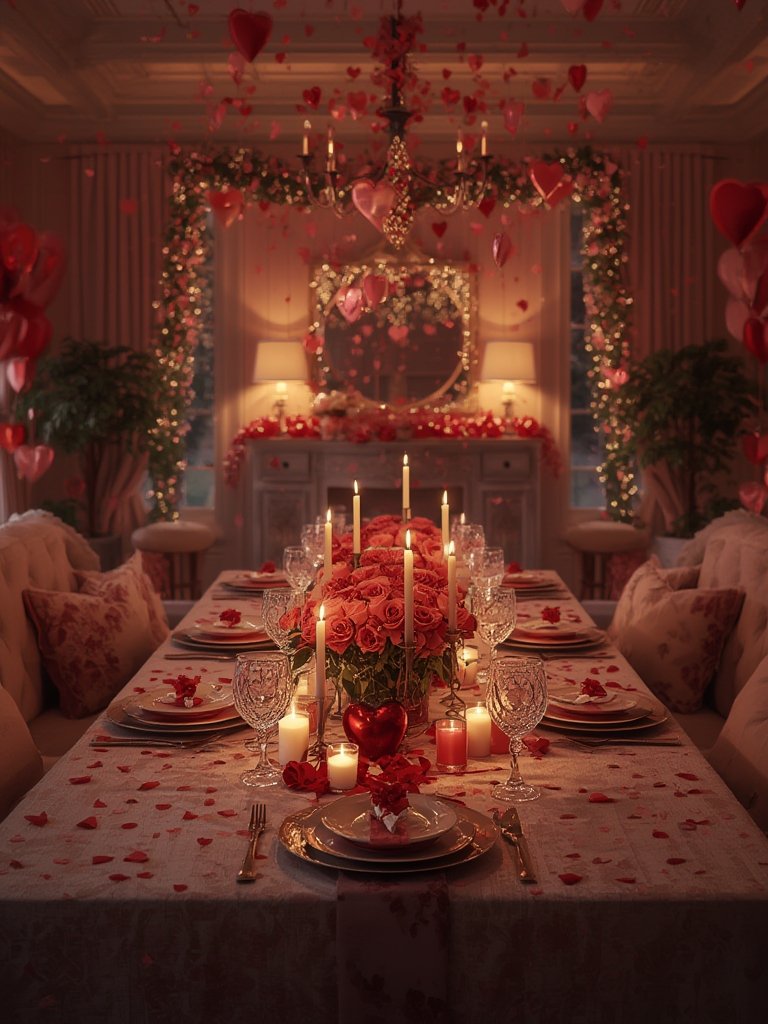 home decor valentine's day illustration 3