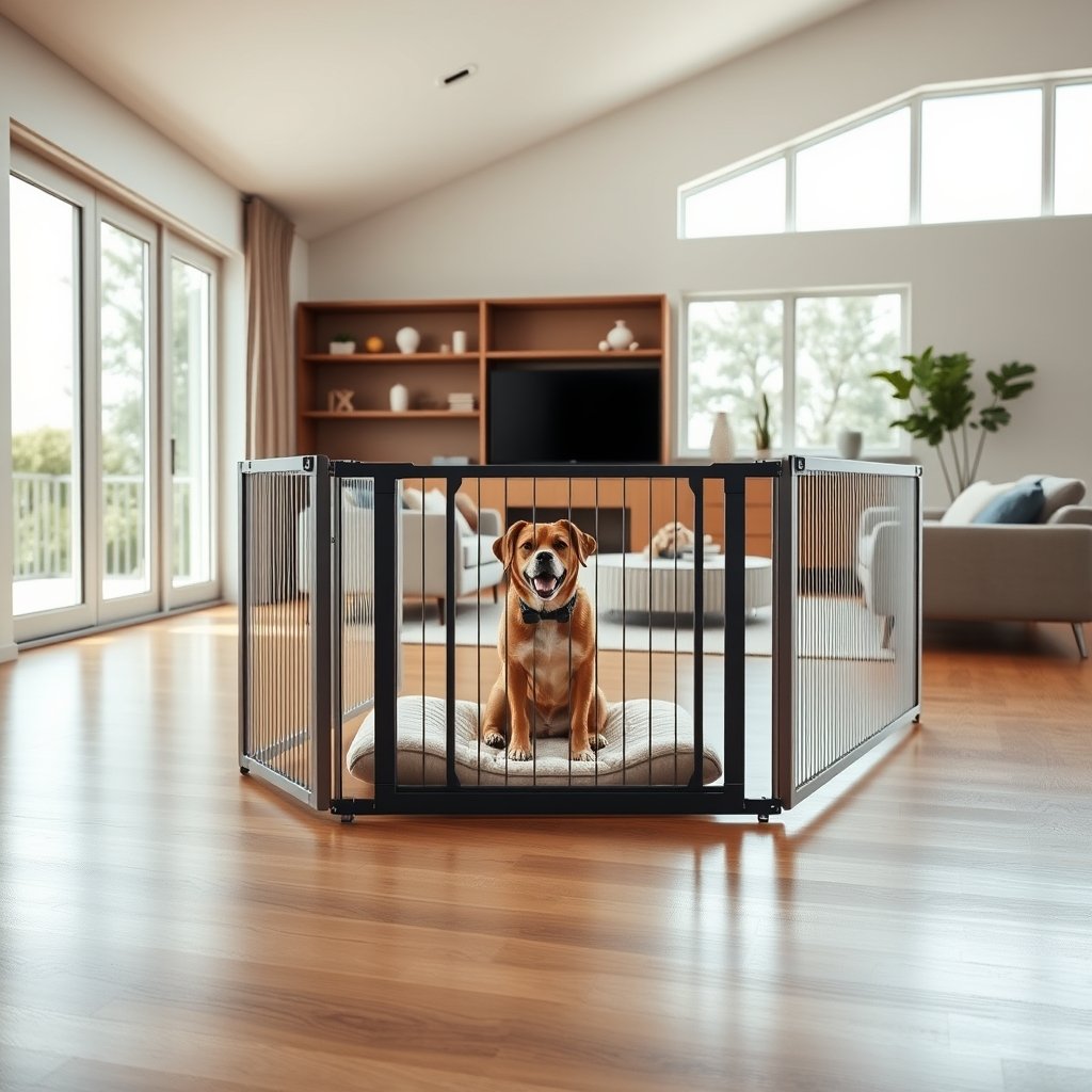 best dog fence indoor - Illustration 1