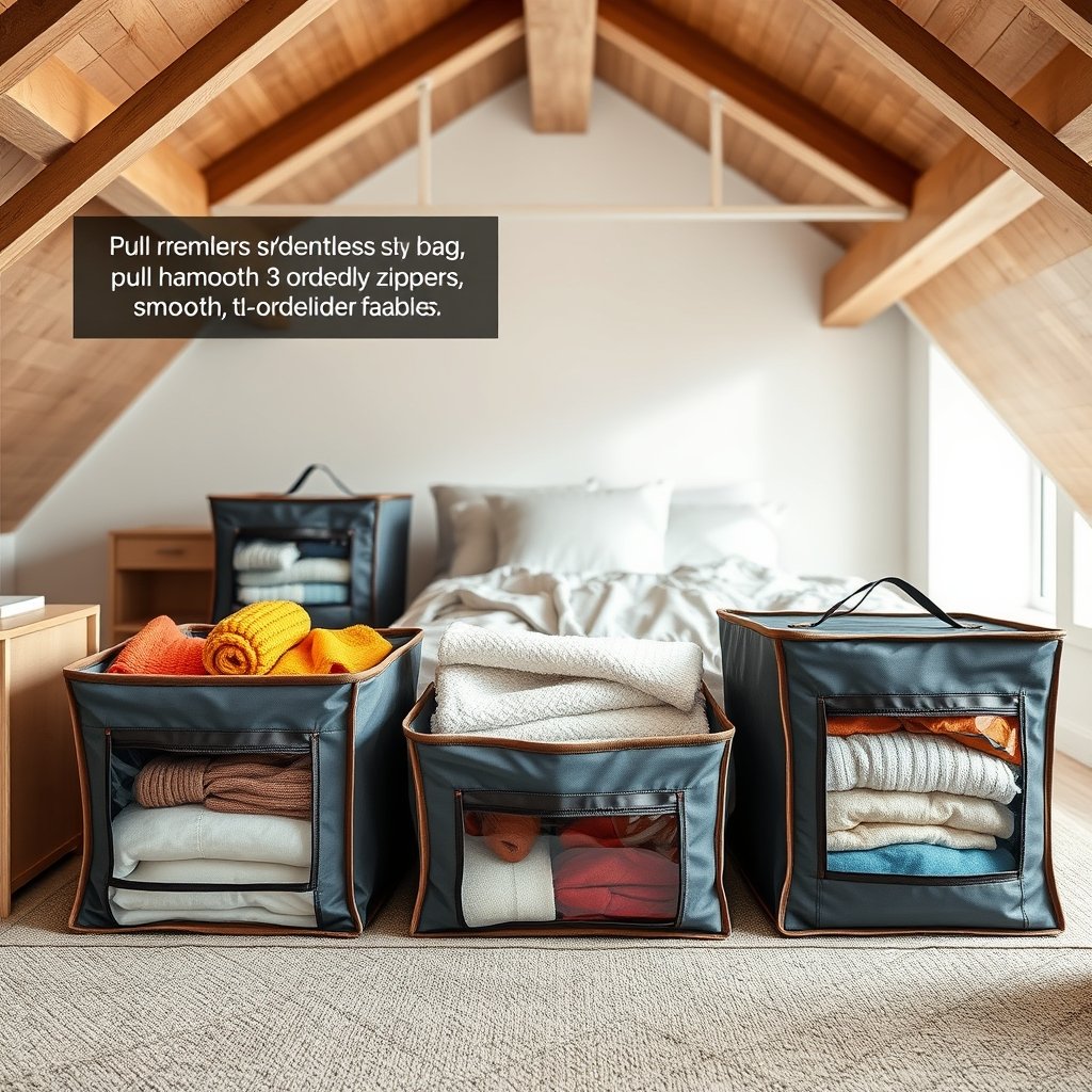 storage bags in action