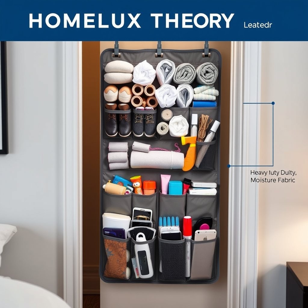 door organizer in action