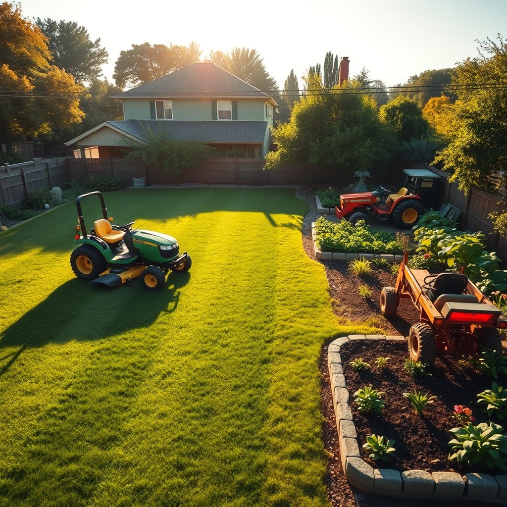 lawn vs garden tractor - Illustration 3